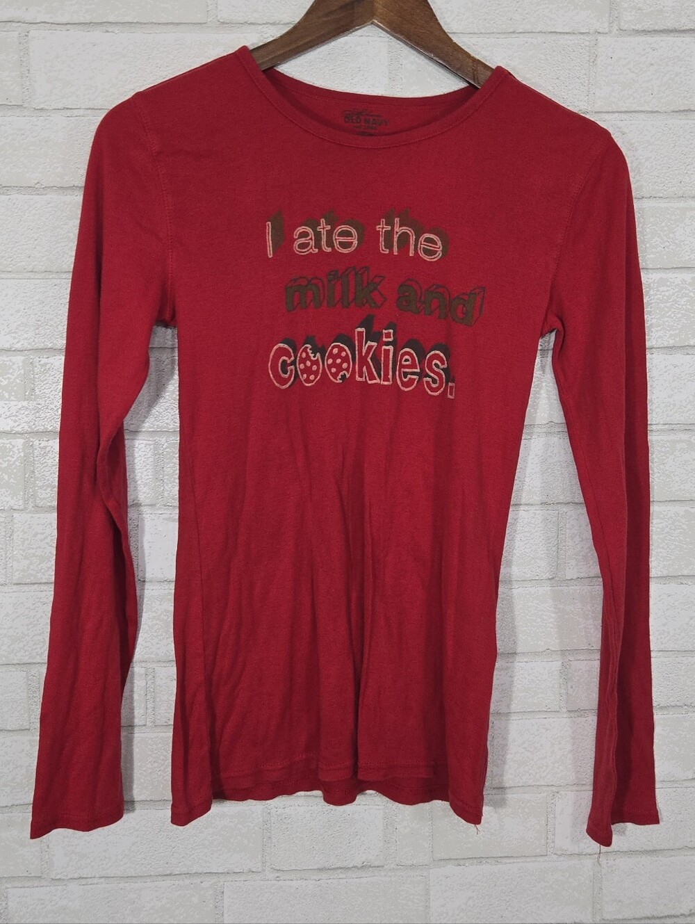 Old Navy Christmas graphic long sleeve
